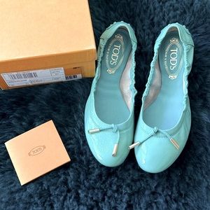 Tod's Patent leather ballet flats